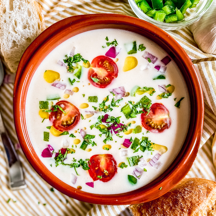 Creamy Spanish White Bean Soup