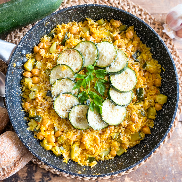 Mediterranean Zucchini Rice Delicious & Savory with Tons of
