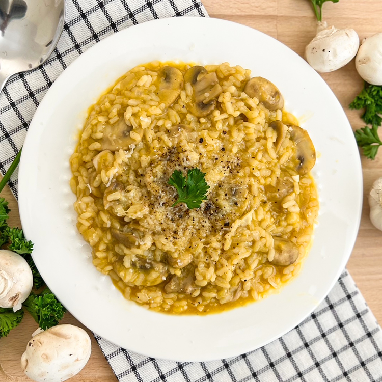 The ULTIMATE Creamy Mushroom Rice-image