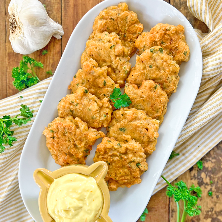 Spanish-Style Chickpea Fritters-image