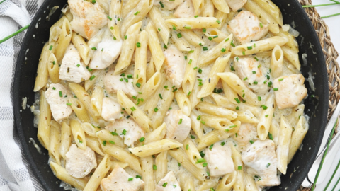 One-Pan CREAMY Chicken Pasta