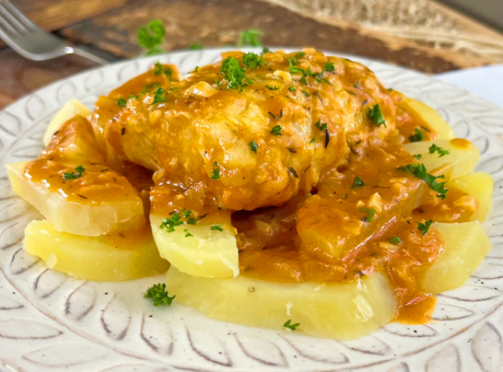 Spanish Broken Eggs - Huevos Rotos con Patatas - Spain on a Fork
